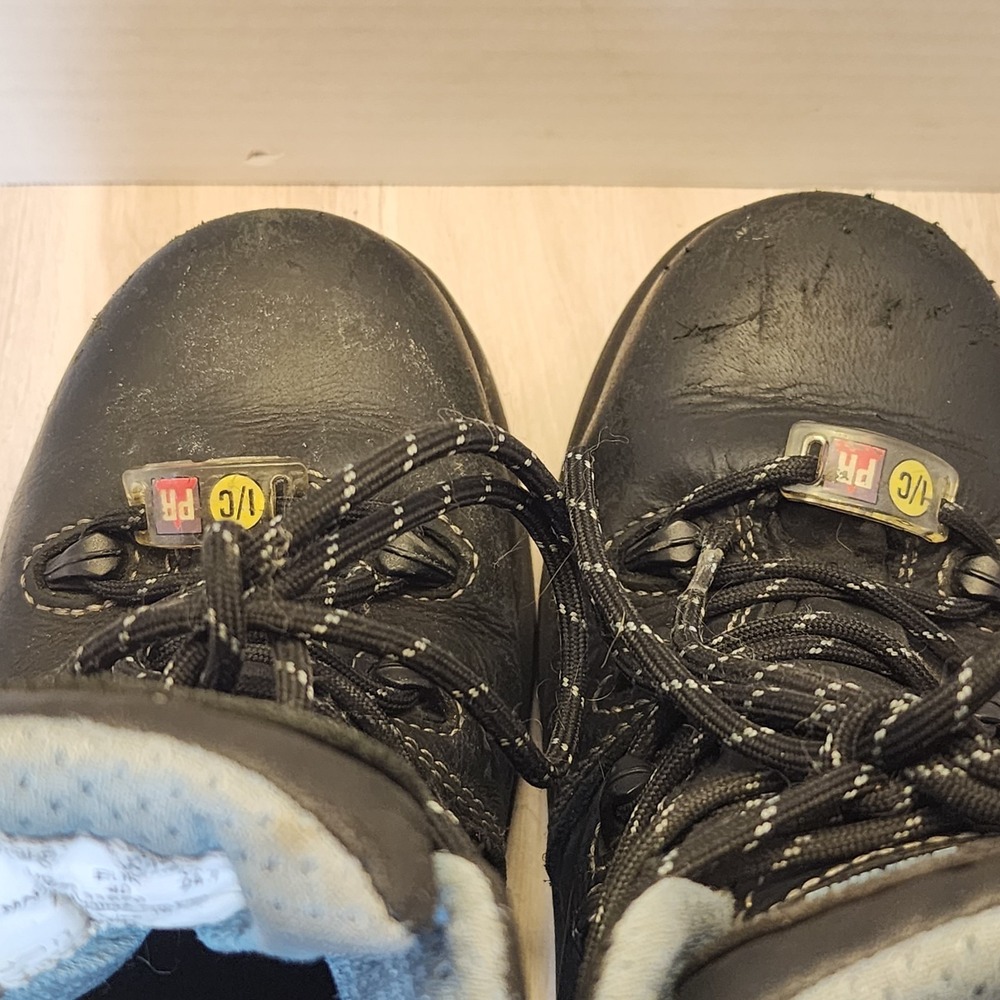 Framer Composite Toe Work Boots Avenger Black Women size 8 moderate condition - Picture 12 of 16